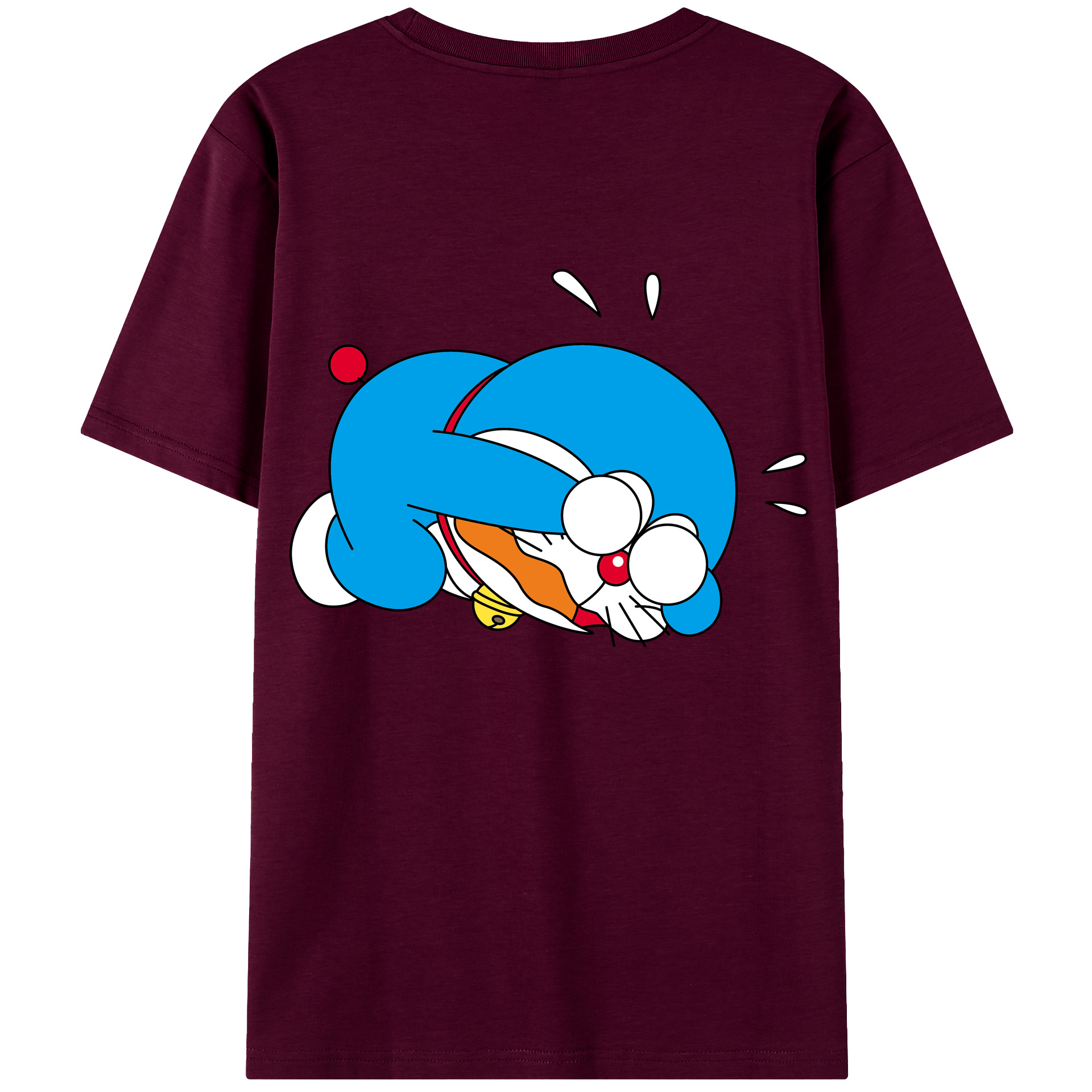 （画像用） ドラえもん Doraemon レディース半袖Tシャツ(バックプリント)